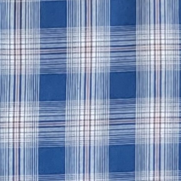Wrangler Wrancher Men's Blue Plaid Pearl Snap Button-Up Shirt XXL - Picture 16 of 16